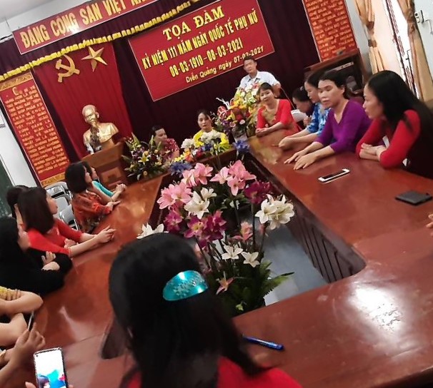 Trường TH Diễn Quảng tọa đàm ngày QTPN 08/3